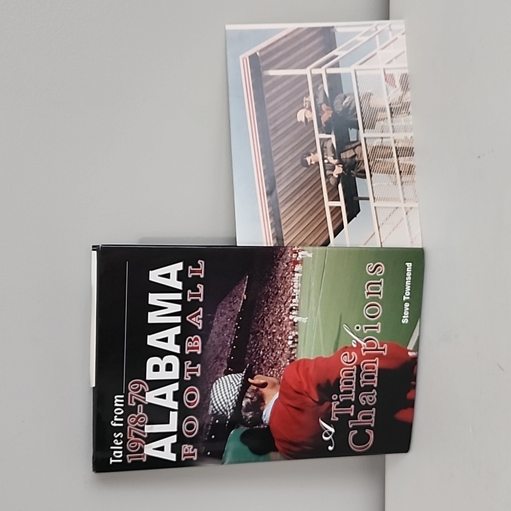 Alabama Football Hardback Book by Steve Townsend w/Paul Bear Bryant Picture
